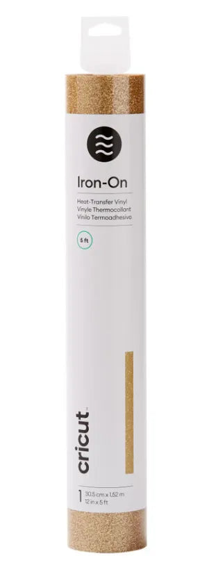 2009350 - Cricut Glitter Iron On Gold 1.5