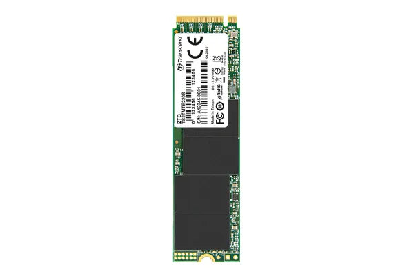 TRANSCEND 2TB MTE220S PCI-E GEN 3x4 NVMe M.2 2280 SSD 3D TLC with DRAM cache - 3500 MB/s Read 2900 MB/s Write - 4400 TBW