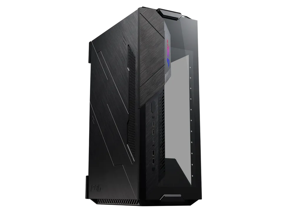 ASUS Chassis/ Black with Tempered Glass; 3 expansion slots space; Raditor:120mm; 240mm; Cooling Top:2x120mm;2x140; 8.73kg.