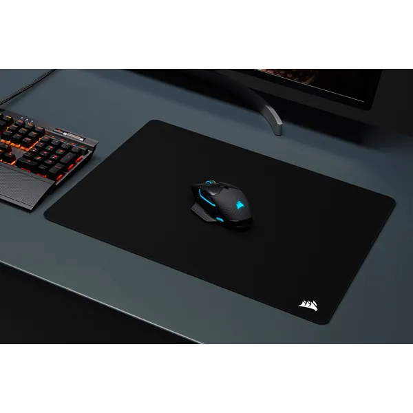 Corsair MM200 PRO Premium Spill-Proof Cloth Gaming Mouse Pad – Heavy XL; Black - 450mm x 400mm x 6mm.