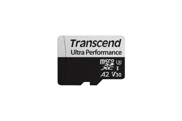TRANSCEND 340S 128GB ULTRA PERFROMANCE MICRO SD UHS-I  U3 V30 A2 CLASS10 - READ 160 MB/S - WRITE 90MB/S - WITH SD ADPTOR