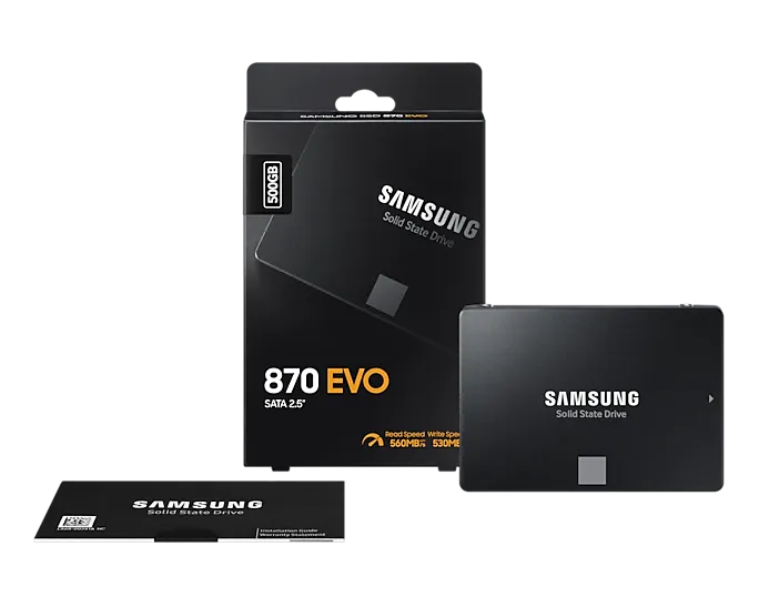 SAMSUNG 870 EVO 2.5'' 500 GB SATA SSD