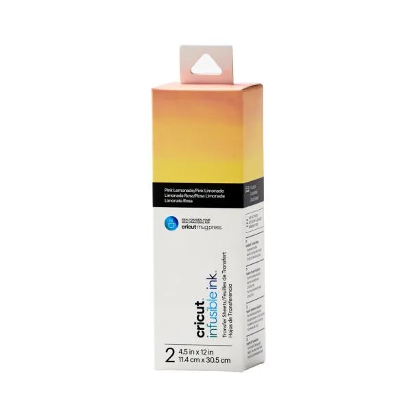 2008887 - Cricut Joy Infusible Ink Transfer Sheets 2-pack (Pink Lemonade); .