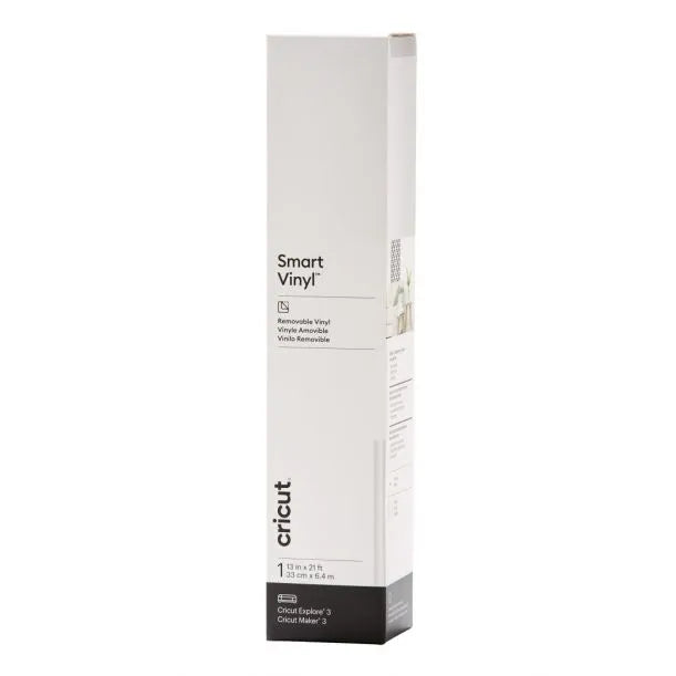 2008649: Cricut Smart Vinyl Removable 33X640Cm 1 Sheet (White)