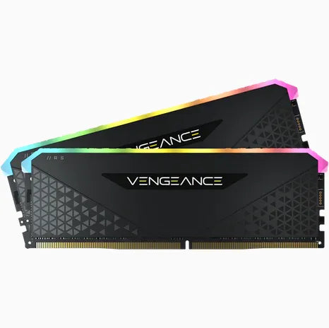 CORSAIR VENGEANCE RGB RS 32GB (2x16GB) DDR4 3600 C16 memory Kit; 16-20-20-38;  1.35V; Black.