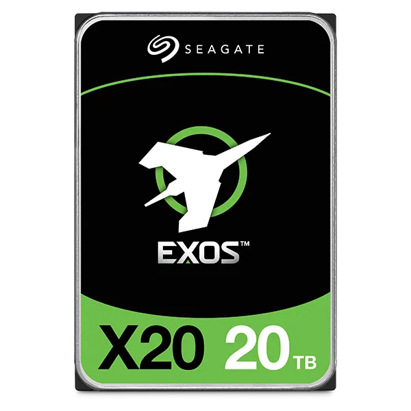 Seagate Exos X20 ST20000NM003D 20TB HDD; 3.5''; SAS SED 512e/4Kn; RPM 7200; 5 Year Limited Warranty