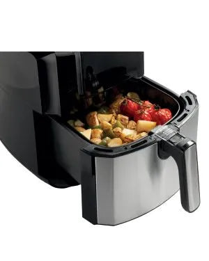 HISENSE H06AFBS1S3 Double Basket 11L Air Fryer; 6.3L for the Pot; 5.0L for frying basket