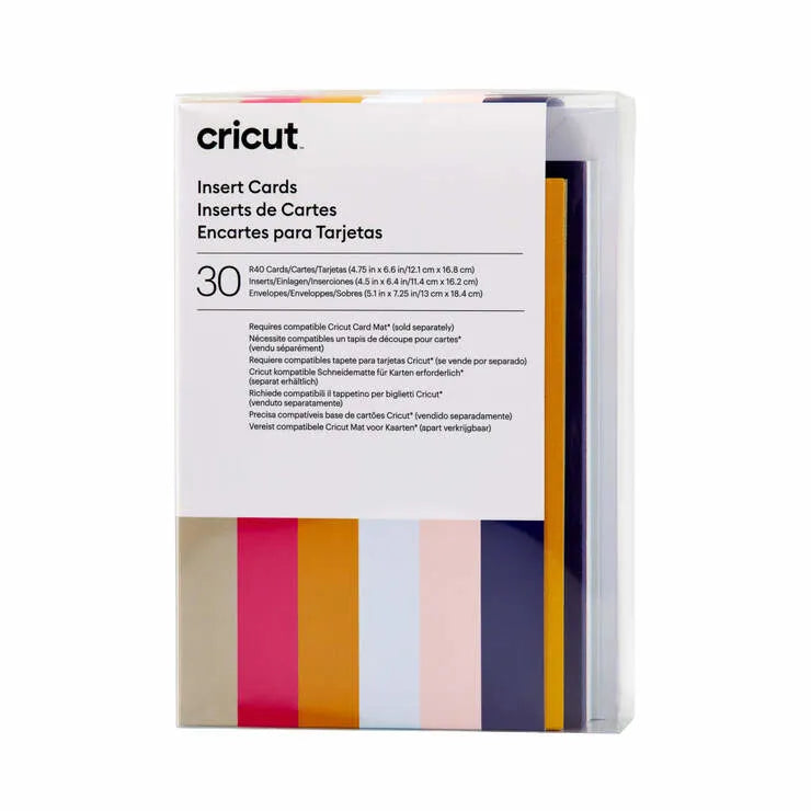 2009469 - Cricut Insert Cards Sensei R40 (12;1 Cm X 16;8 Cm) 30-Pack