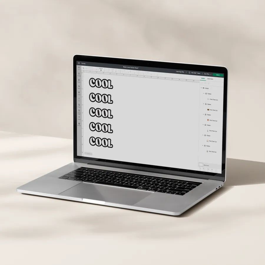 2010364 - Cricut Printable Vinyl Gold; 10 sheets 8.3 in x 11.7 in (21 cm x 29.7 cm); Requires inkjet printer; Compatible with Cr