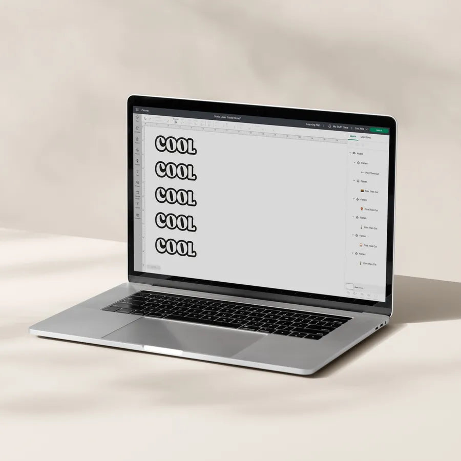 2010364 - Cricut Printable Vinyl Gold; 10 sheets 8.3 in x 11.7 in (21 cm x 29.7 cm); Requires inkjet printer; Compatible with Cr