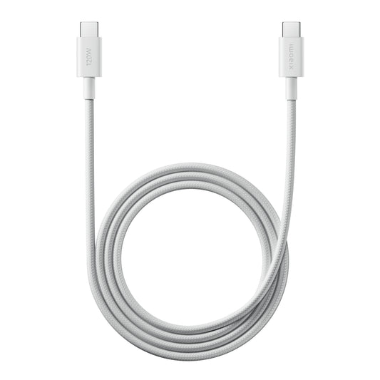 Xiaomi 6A Braided USB Type-C to USB Type-C Cable (1m) - White