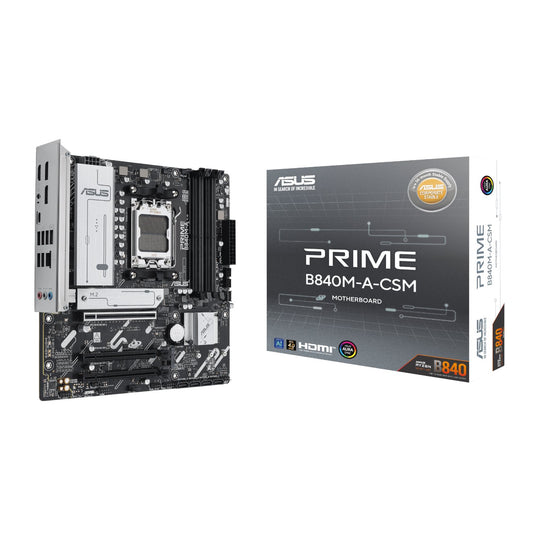 Asus PRIME H840M-A-CSM AM5 Micro ATX Motherboard