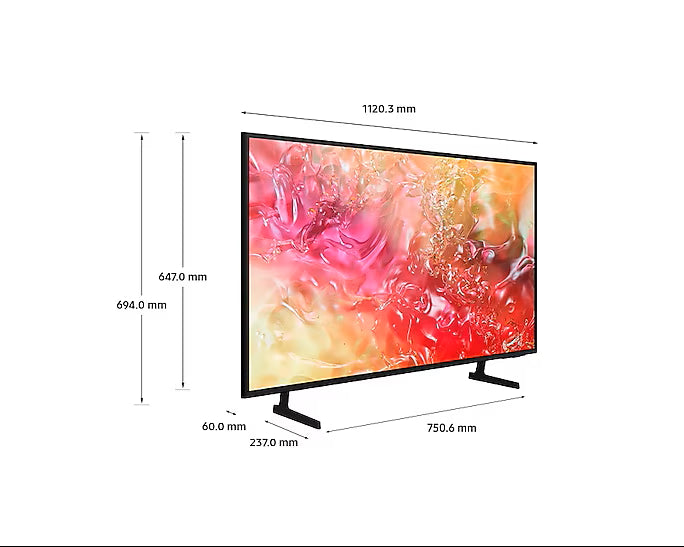 50" CRYSTAL UHD SERIES...