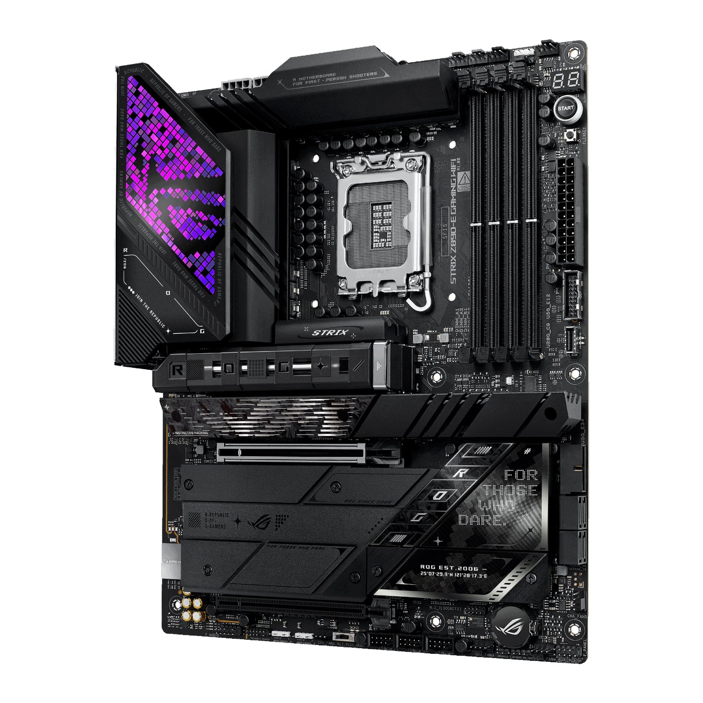 Asus ROG Strix Z890-E Gaming WIFI Intel LGA1851 ATX Gaming Motherboard