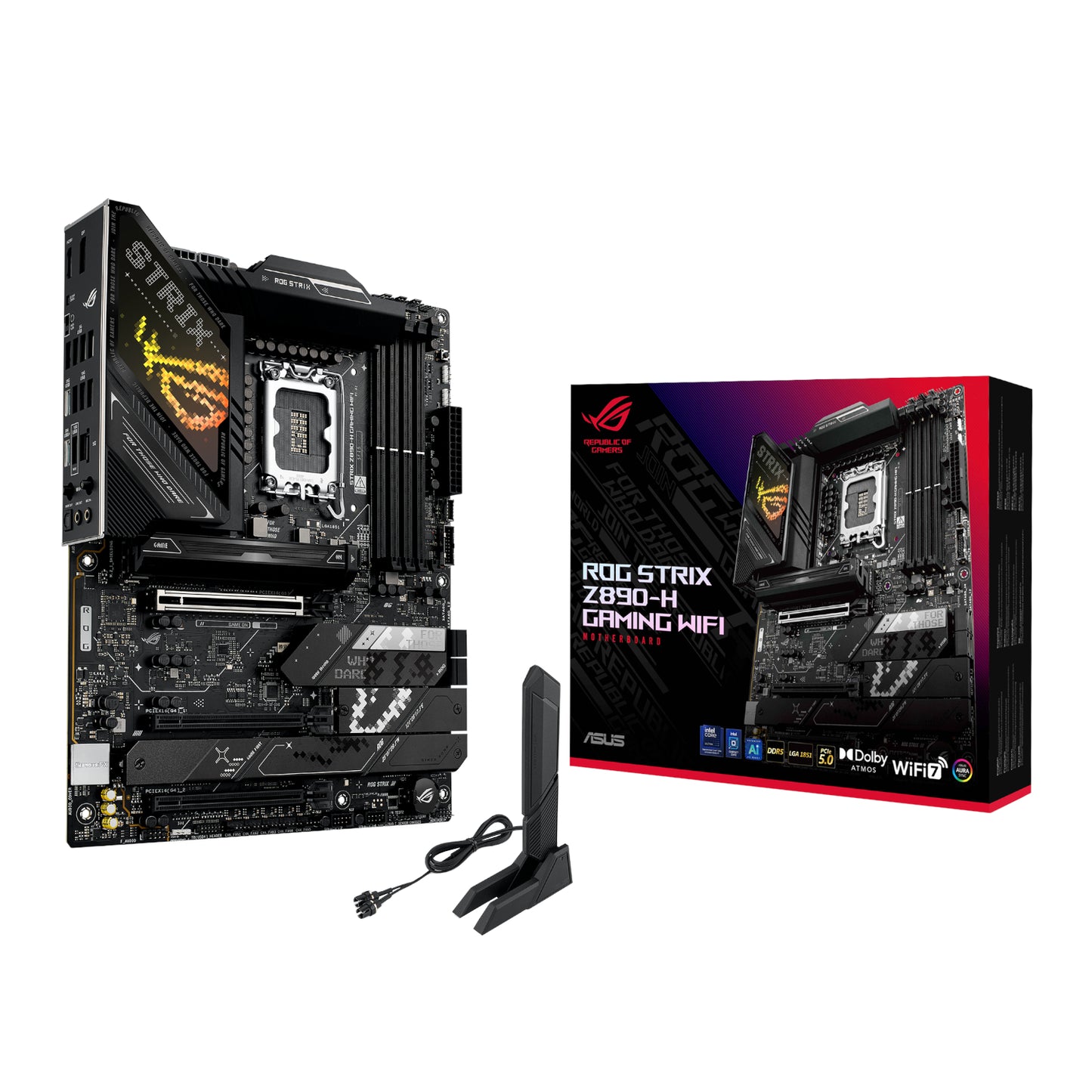 Asus ROG Strix Z890-H GAMING WIFI Intel LGA1851 ATX Motherboard