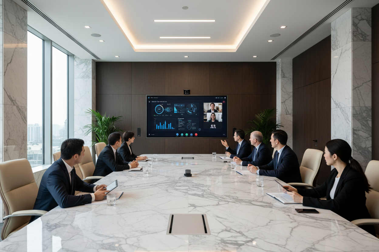 Board Meeting in Action