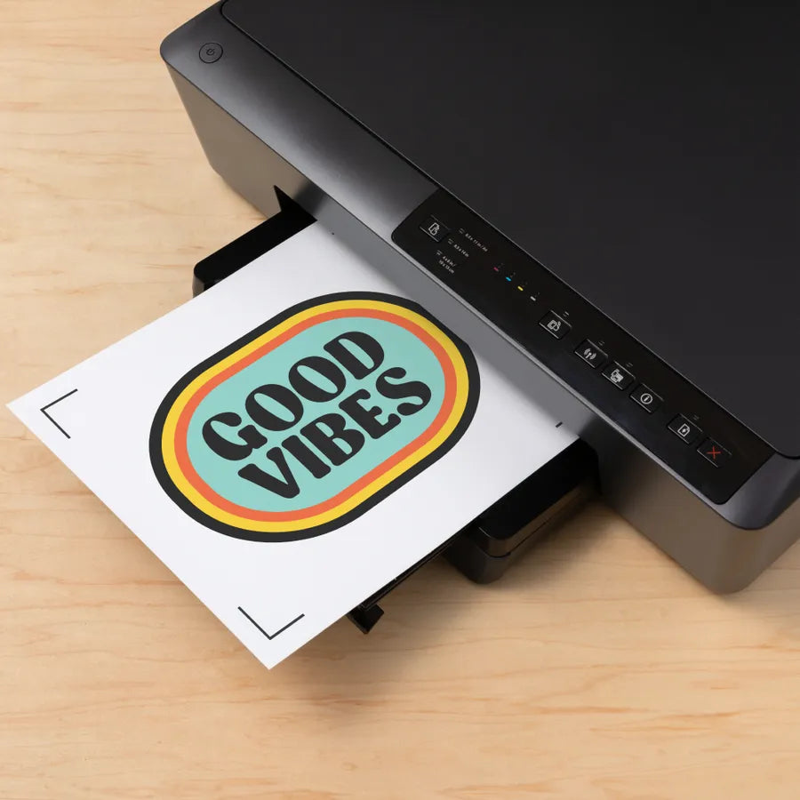 2010523 - Cricut Printable Iron on for dark fabrics; 3 sheets 8.3 in x 11.7 in (21 cm x 29.7 cm)