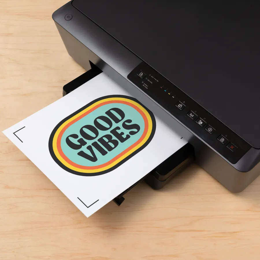 2010523 - Cricut Printable Iron on for dark fabrics; 3 sheets 8.3 in x 11.7 in (21 cm x 29.7 cm)