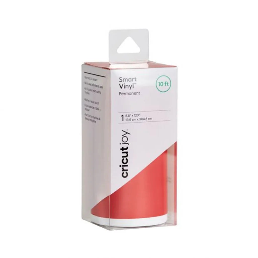 2008816: Cricut Joy Smart Vinyl – perm Value Roll 13.9 cm x 304.8 cm (Cardinal Red)