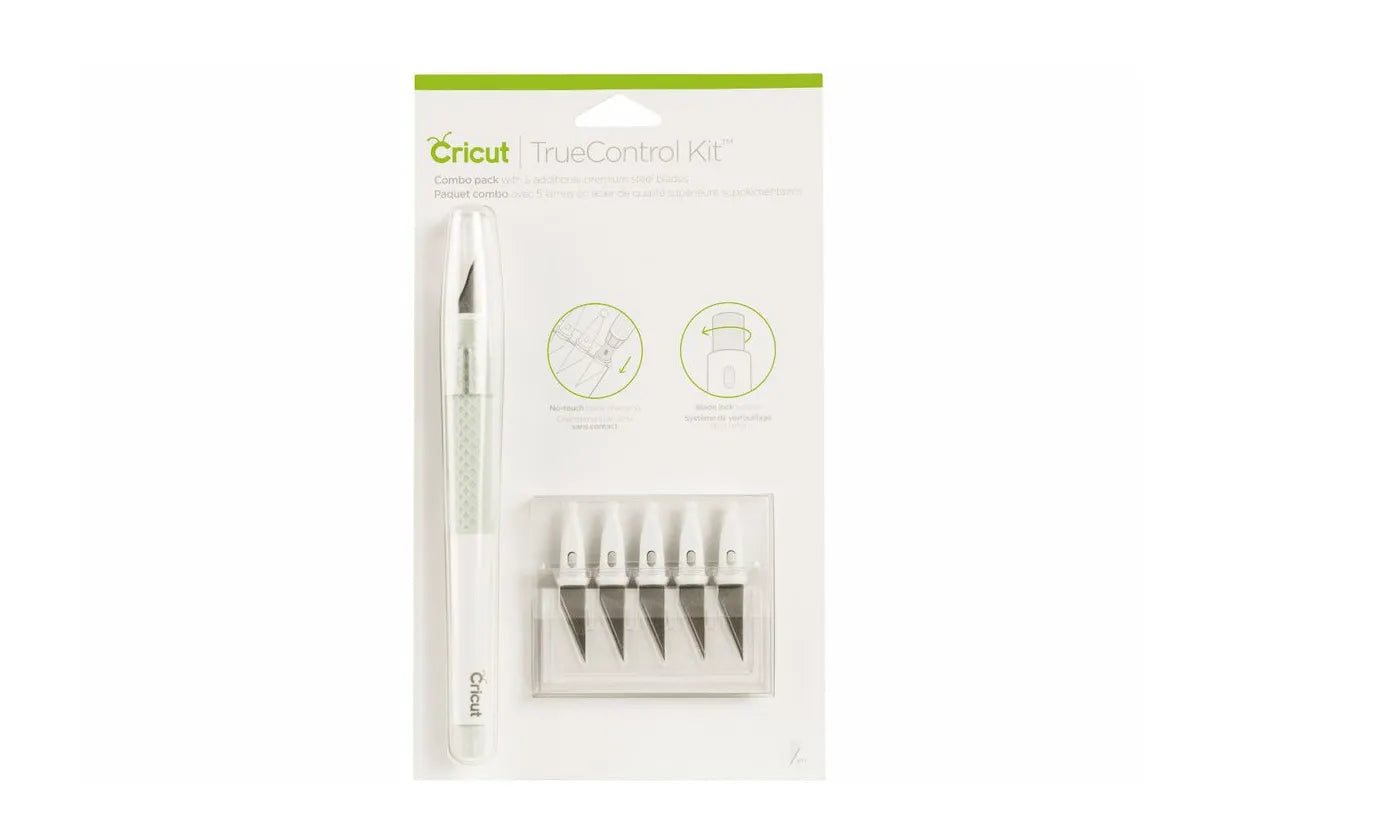 2005033 - Cricut TrueControl Knife Kit (Mint) with 5x spare blades .