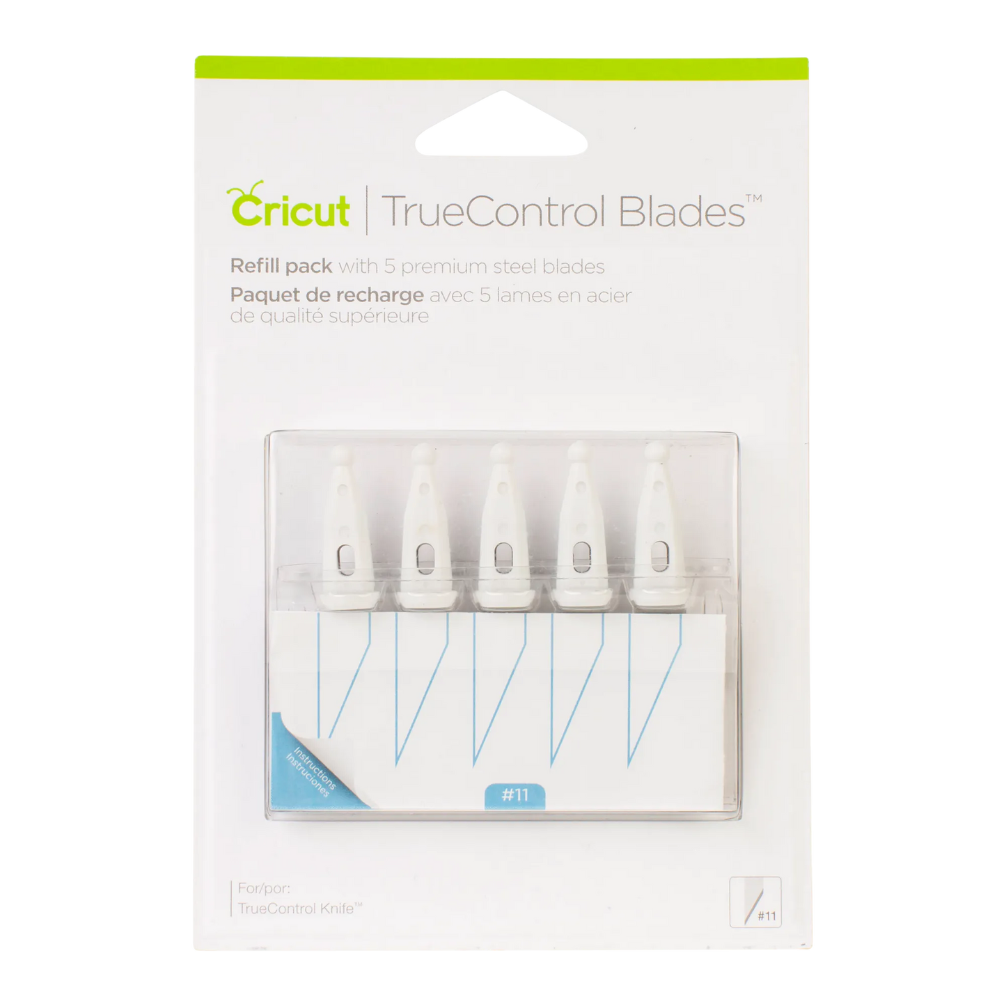2004845 - Cricut TrueControl Knife Replacement Blades (x5) .