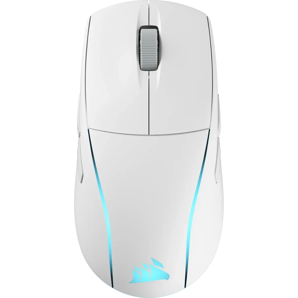 Corsair M75 Wireless Lightweight RGB Gaming Mouse;26000 DPI; Slipstream + Bluetooth; White.