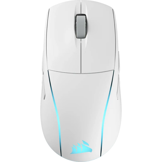 Corsair M75 Wireless Lightweight RGB Gaming Mouse;26000 DPI; Slipstream + Bluetooth; White.
