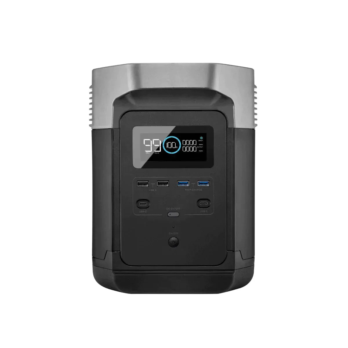 5003201009 ECOFLOW Delta 1300 Lithium Portable Power Station -  1800W Output; 1260Wh Battery; 400W Solar - International socket.