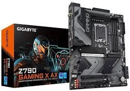 GIGABYTE Motherboard Gaming Intel® Z790 Chipset for LGA 1700; 4x DDR5; 4x M2 G4 ; WiFi+BT; HDMI/DP; ATX.
