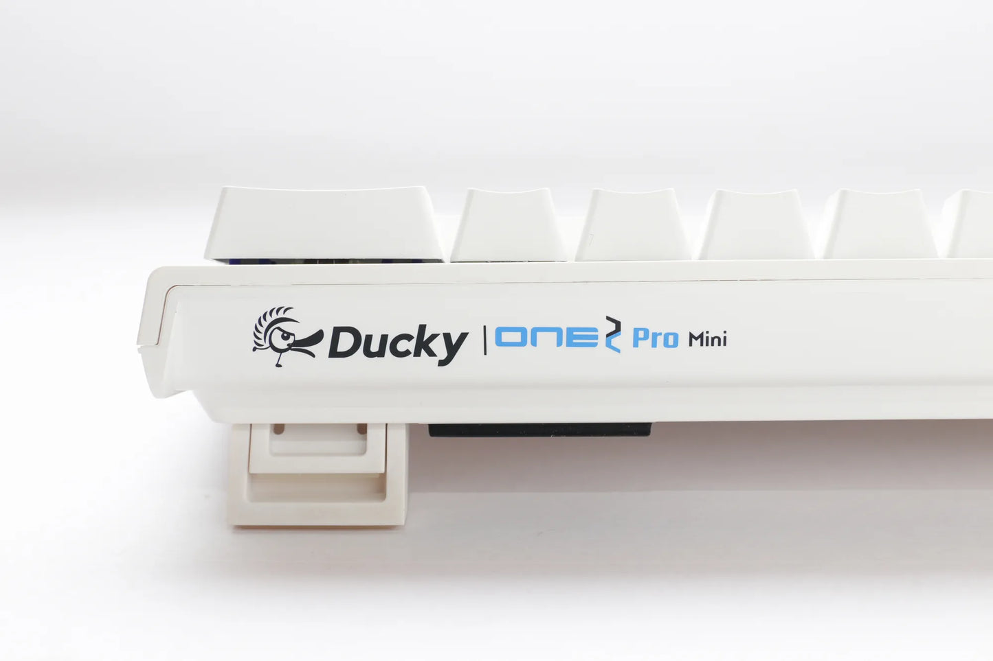 Ducky Keyboard One 2 Pro 60% Mechanical Keyboard; RGB; PBT Double Shot Keycaps - White- Cherry Blue .