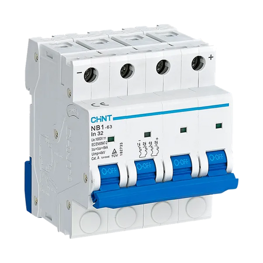 Solar PV DC Circuit Breaker (Isolator) 4P 1000V