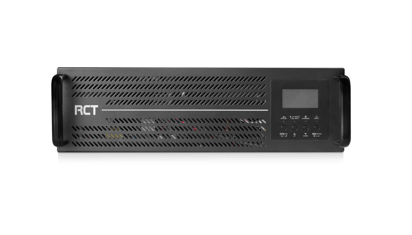 RCT 3000VA/3000W 48V EXTENDED RUN RACK MOUNT ONLINE  UPS - AGM OR LITHIUM BATTERY PURCHASED SEPARATELY