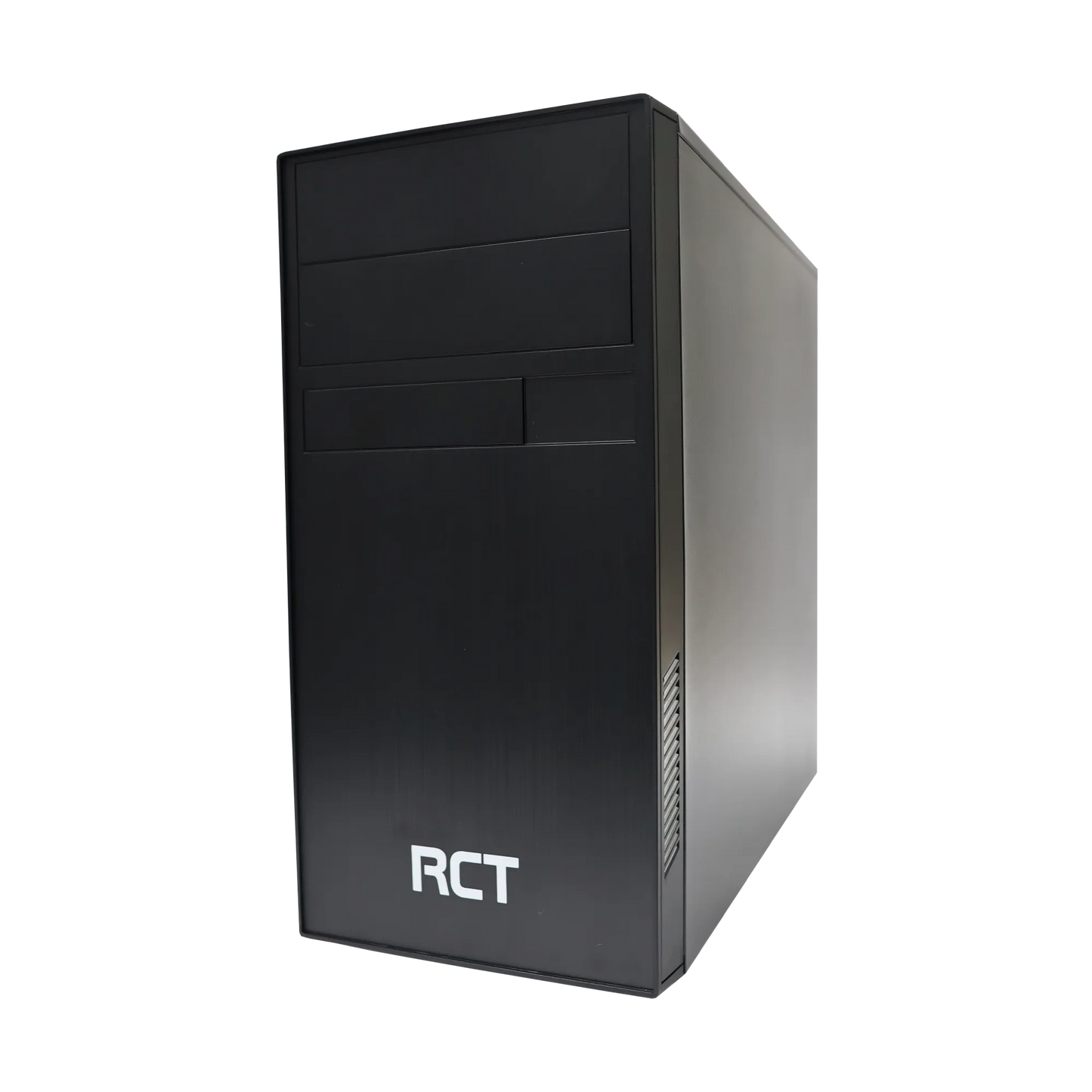 RCT Case with DVD drive slot mATX - Black + 300W; 1x Fan; 2x3.5 ; 2x2.5