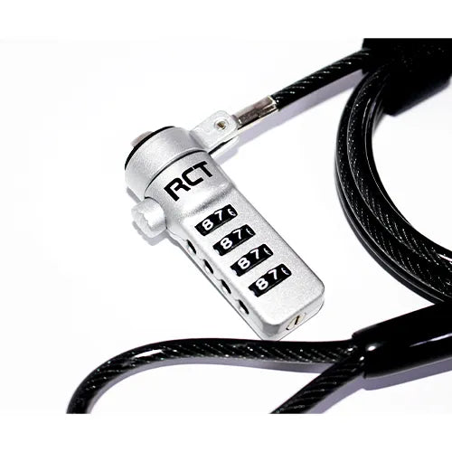 RCT NL-N01K 4 Digit  Notebook Security Lock Kensington T-BAR Compatible. 1.8M