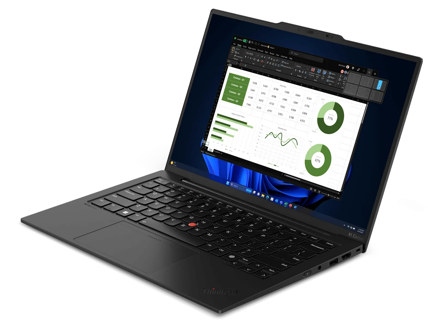 LENOVO ThinkPad X1 Carbon Gen 12 |Ultra 7-155U|BLACK|14'' WUXGA TOUCH|16GB LPDDR5 OB|512GB NVMe SSD|BLT KB|3yr PS WHB|WIN11 Pro
