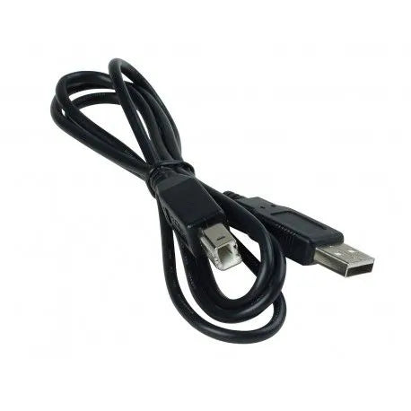 USB PRINTER CABLE A MALE+ B M; BLACK / BLUE
