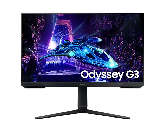 Samsung LS27DG302 27'' Odyssey G3 Monitor; 16:9; 1920x1080 Resolution; 180Hz; 3000:1 Static; 1ms (MPRT); 178°/178° Viewing Angle